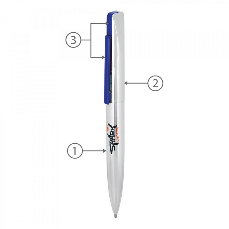 BND66 SLIM, TWIST METAL BALL PEN