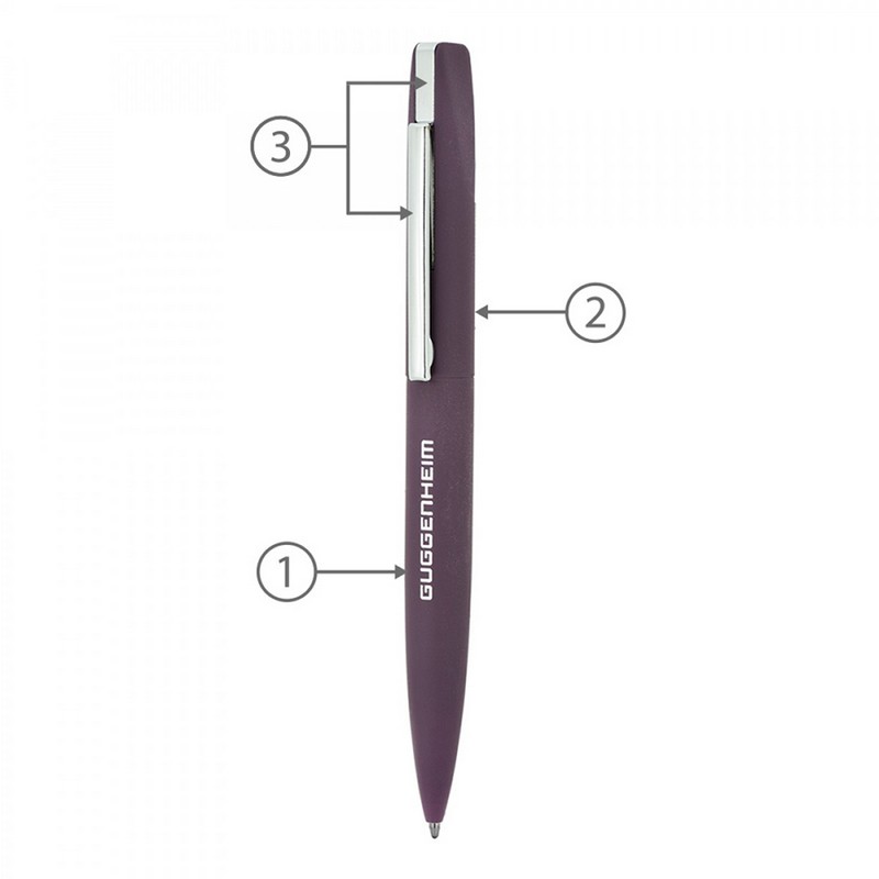 BND66 SLIM, TWIST METAL BALL PEN