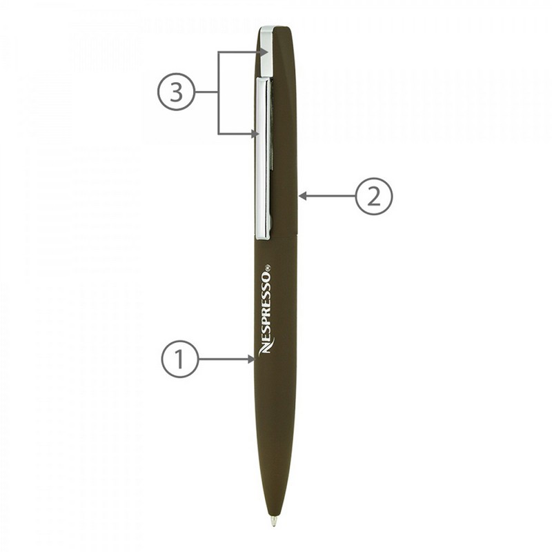 BND66 SLIM, TWIST METAL BALL PEN