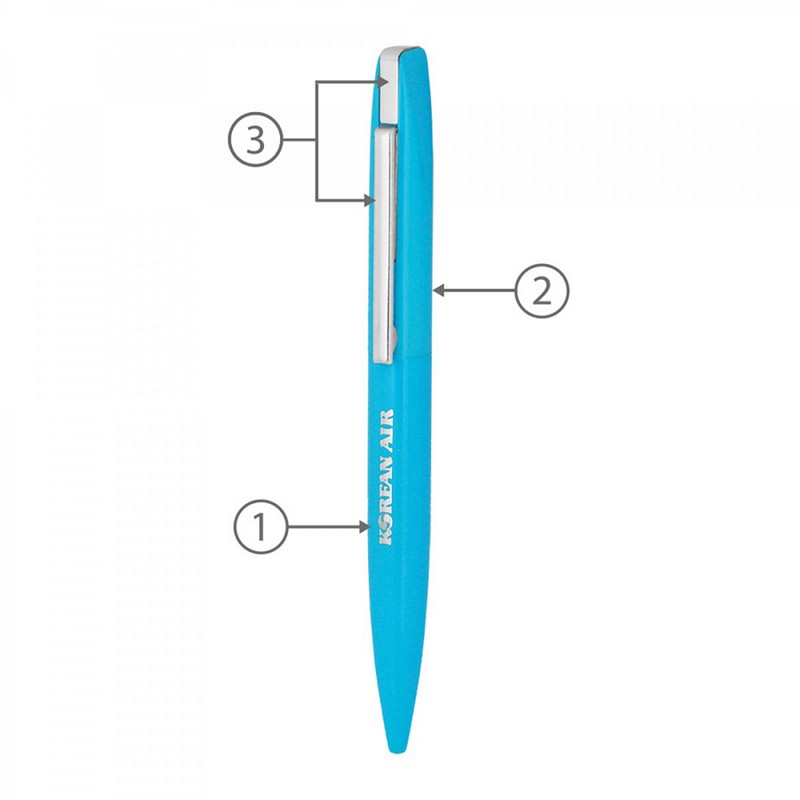 BND66 SLIM, TWIST METAL BALL PEN