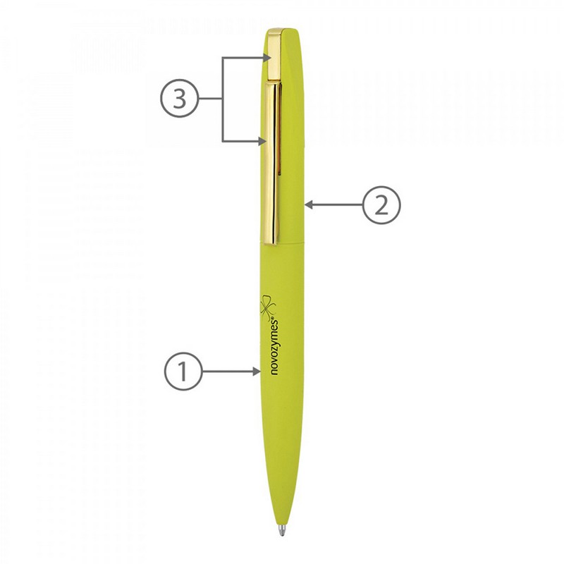 BND66 SLIM, TWIST METAL BALL PEN