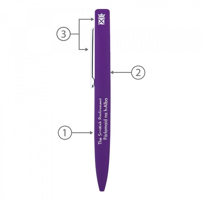 BND66 SLIM, TWIST METAL BALL PEN