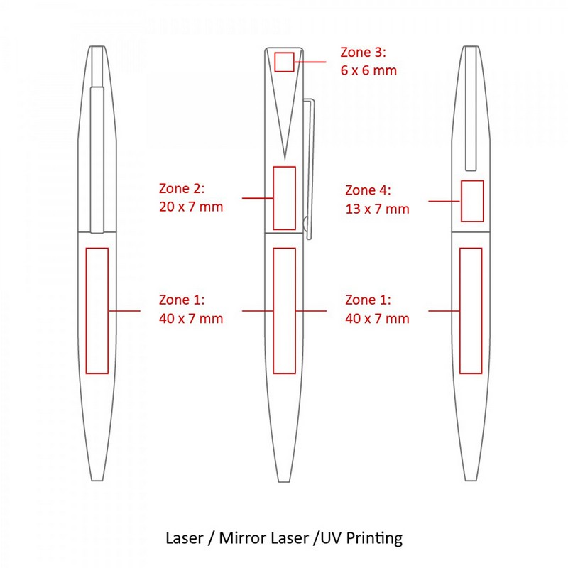 BND66 SLIM, TWIST METAL BALL PEN