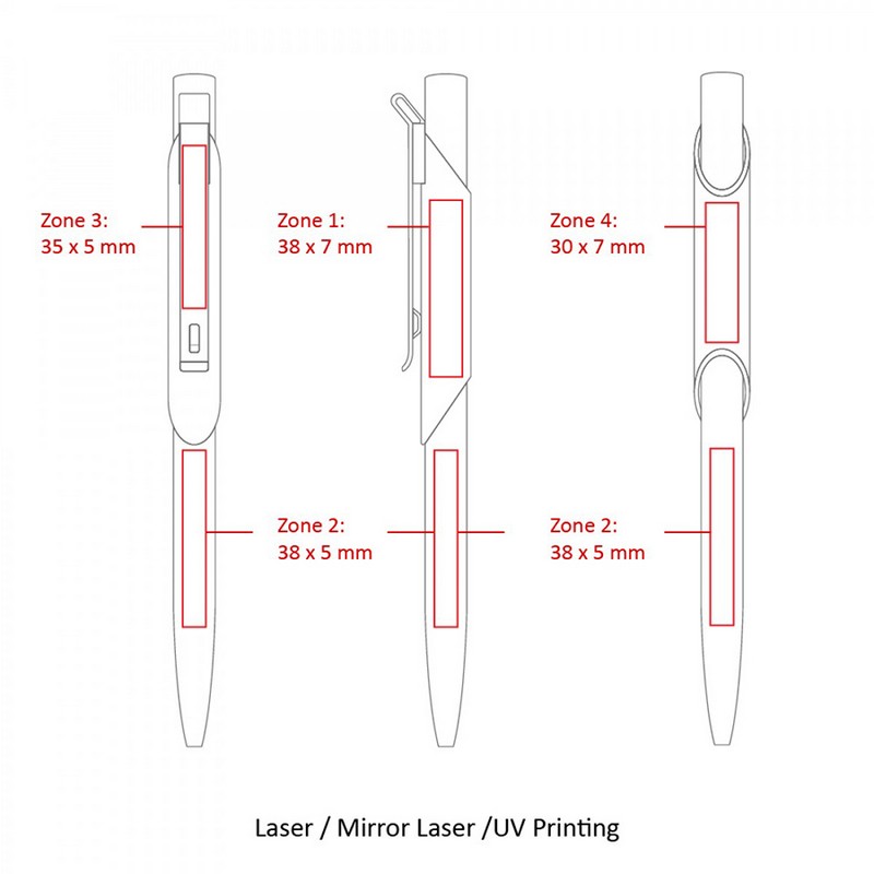 BND67 SKIL, PUSH METAL BALL PENS