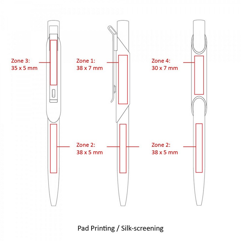 BND67 SKIL, PUSH METAL BALL PENS