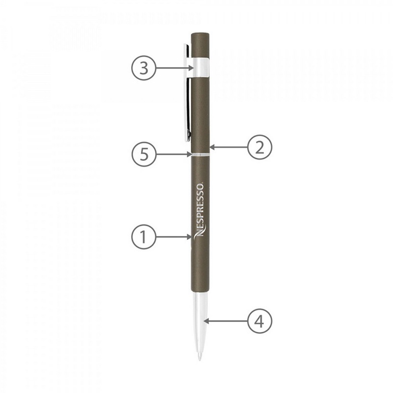 Slim Hex Pens (Custom Made To Order - BND70)