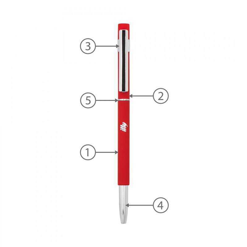 Slim Hex Pens (Custom Made To Order - BND70)
