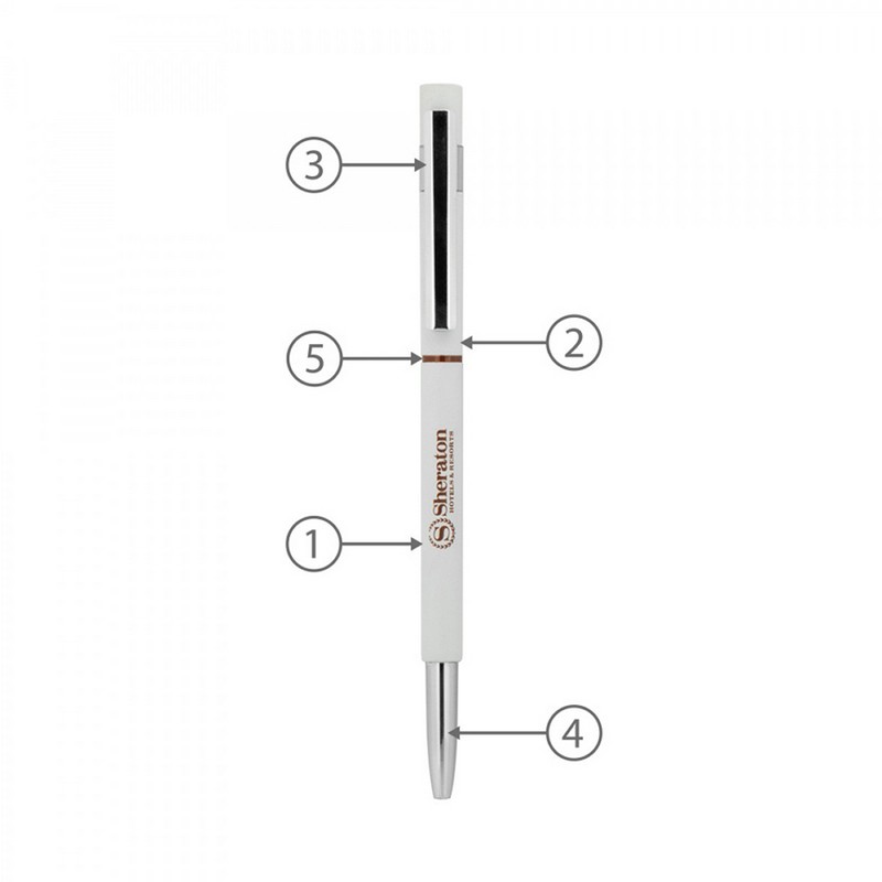 Slim Hex Pens (Custom Made To Order - BND70)