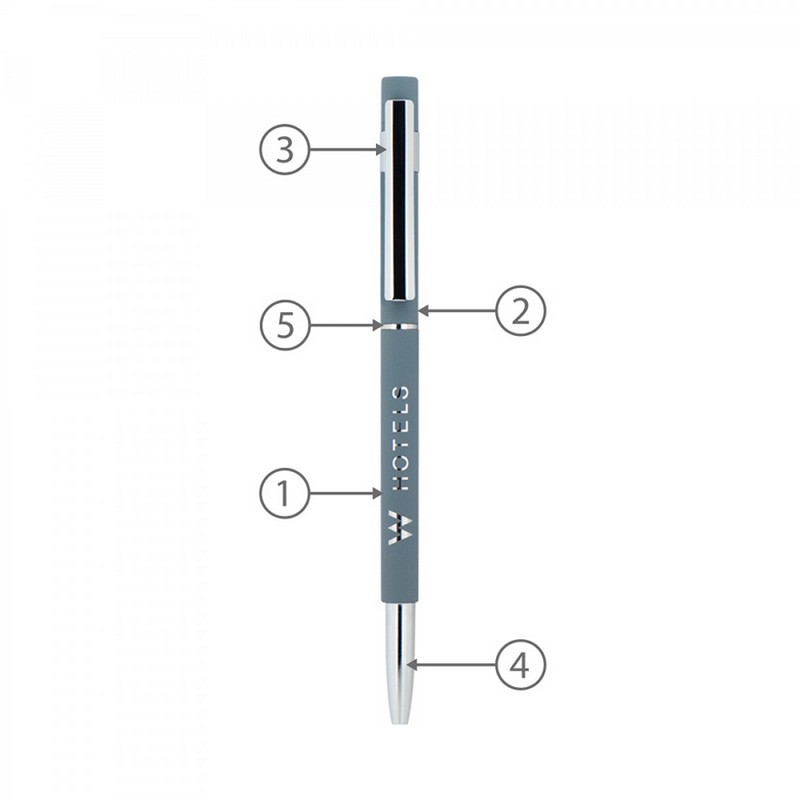 Slim Hex Pens (Custom Made To Order - BND70)
