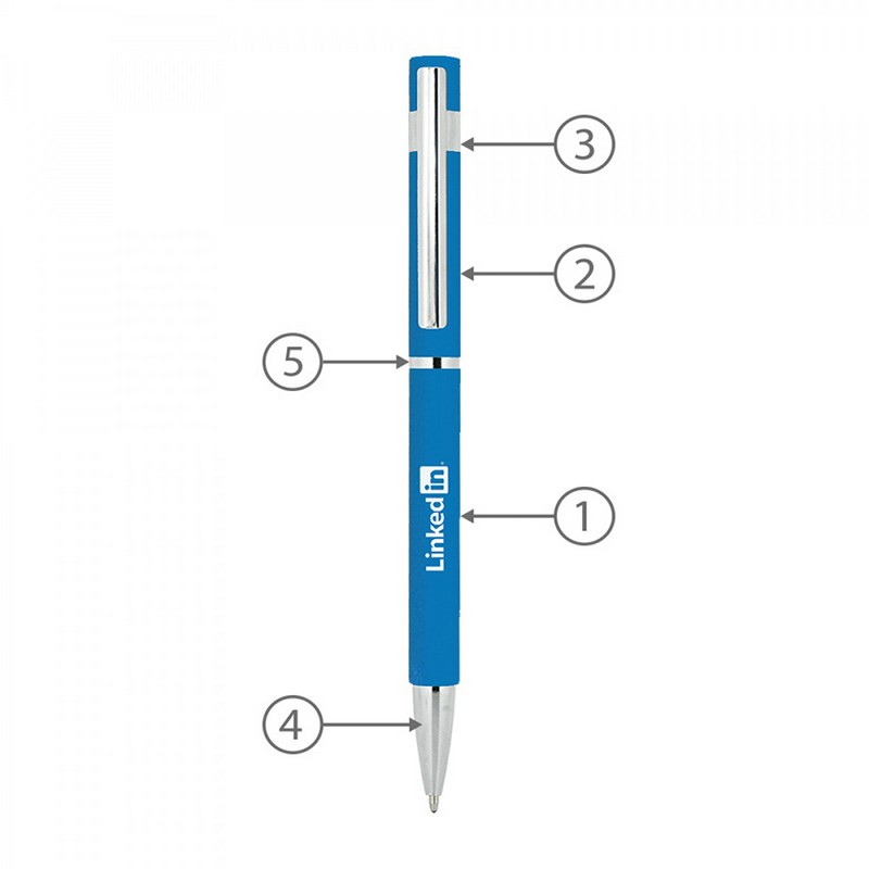 Slim Hex Pens (Custom Made To Order - BND70XL)