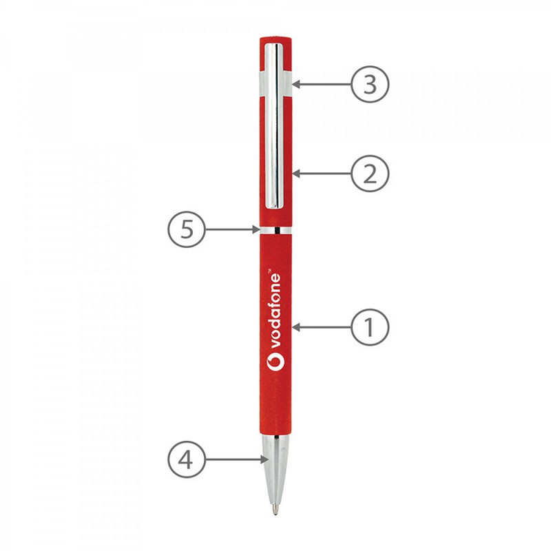 Slim Hex Pens (Custom Made To Order - BND70XL)