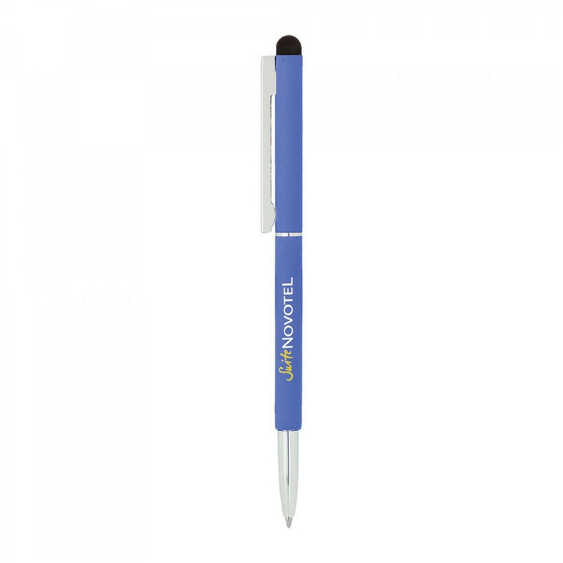 BND71S CLAP STYLUS THIN TWIST METAL BALL PEN