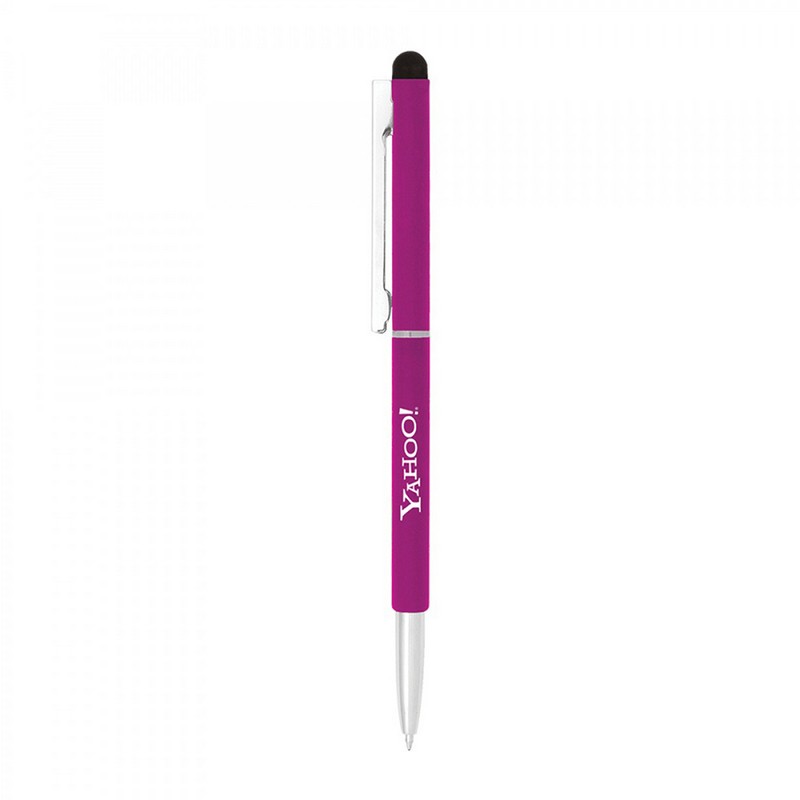 BND71S CLAP STYLUS THIN TWIST METAL BALL PEN