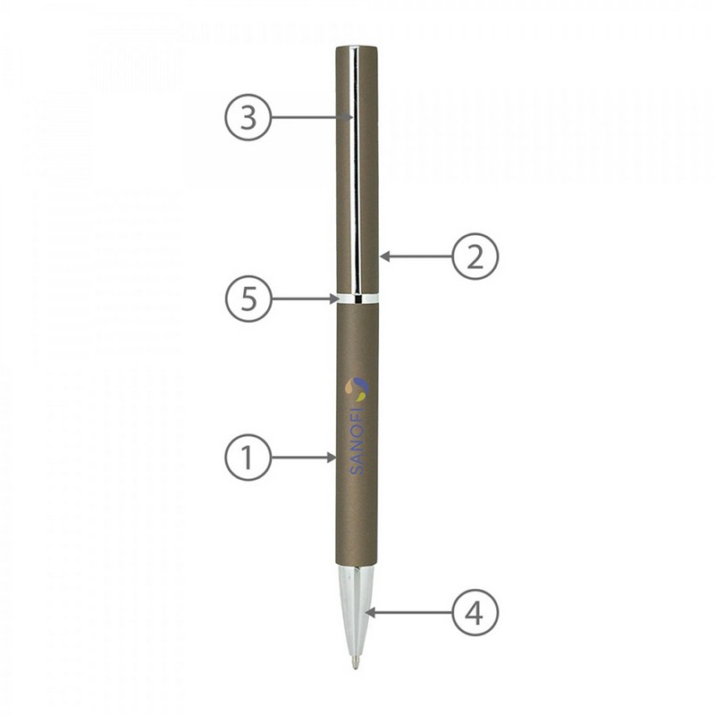 BND71XL TWIST METAL BALL PEN