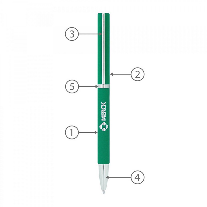 BND71XL TWIST METAL BALL PEN