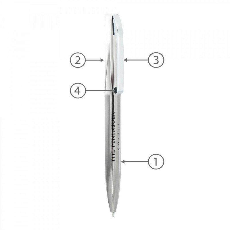 BND75 CLAW, TWIST METAL BALL PEN
