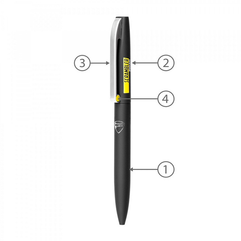 BND75 CLAW, TWIST METAL BALL PEN