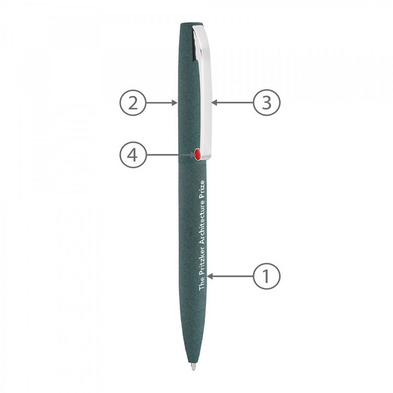 BND75 CLAW, TWIST METAL BALL PEN