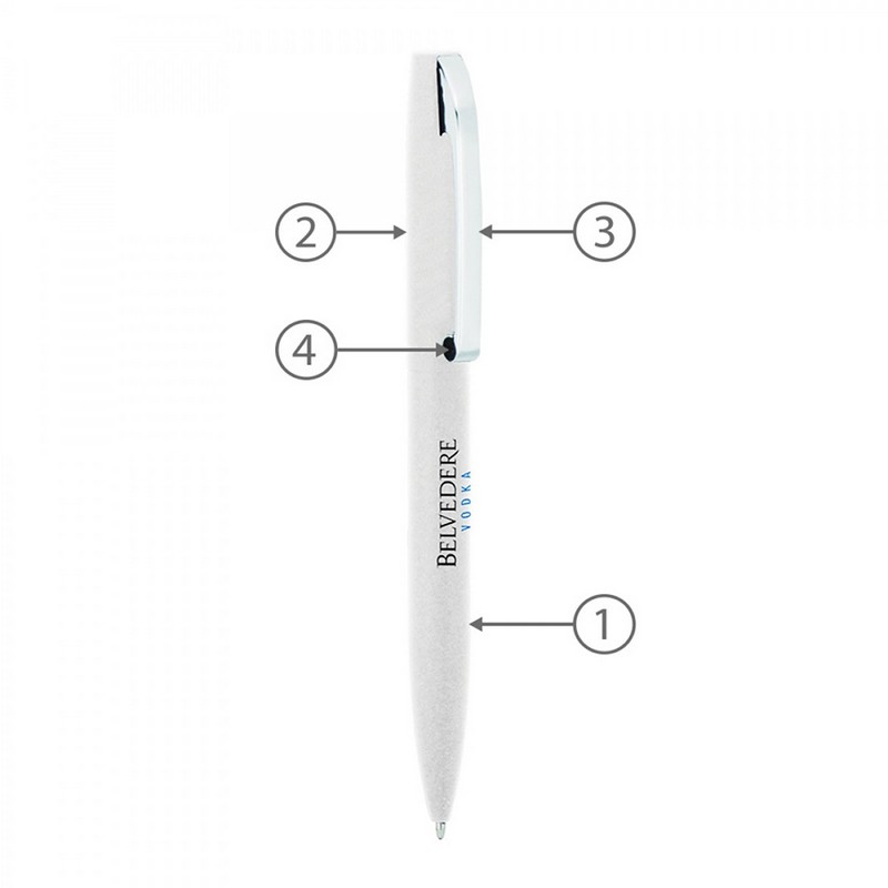 BND75 CLAW, TWIST METAL BALL PEN