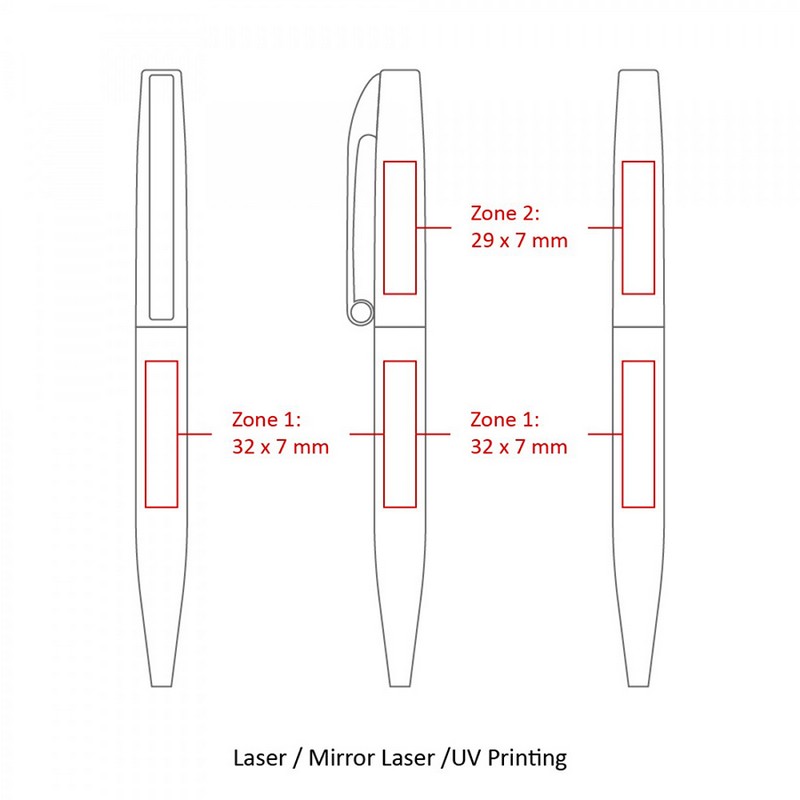 BND75 CLAW, TWIST METAL BALL PEN