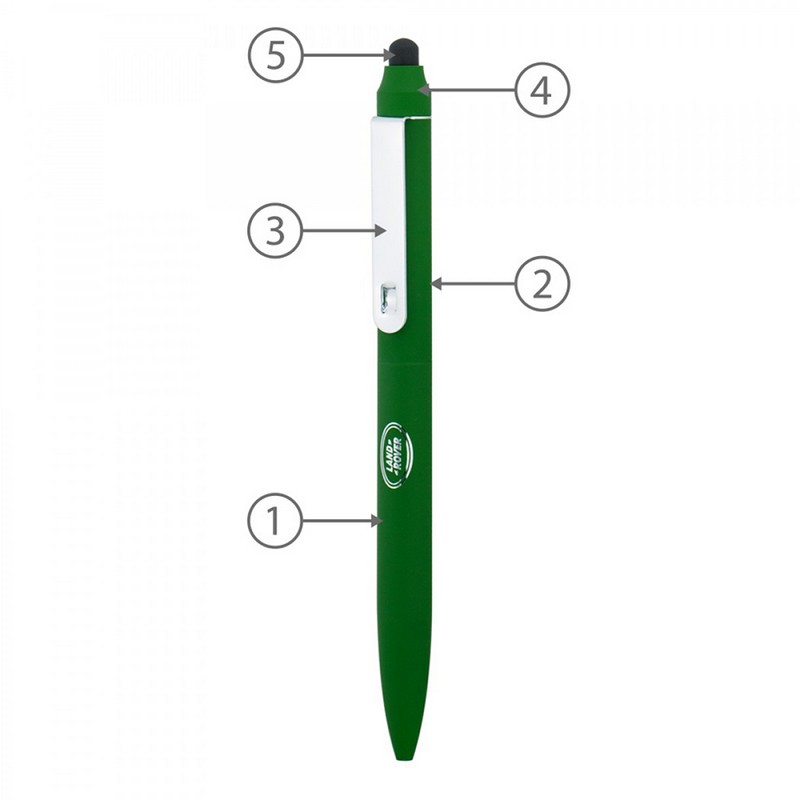 BND76S JOT, STYLUS, TWIST METAL BALLPEN