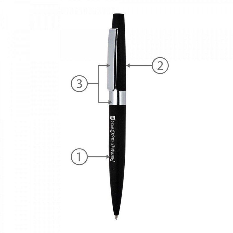 BND77 PERI, TWIST METAL BALL PEN