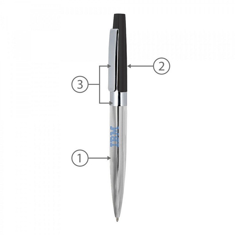 BND77 PERI, TWIST METAL BALL PEN
