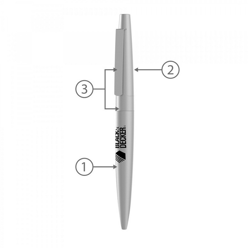 BND77 PERI, TWIST METAL BALL PEN