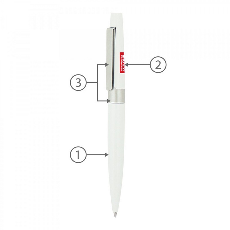 BND77 PERI, TWIST METAL BALL PEN