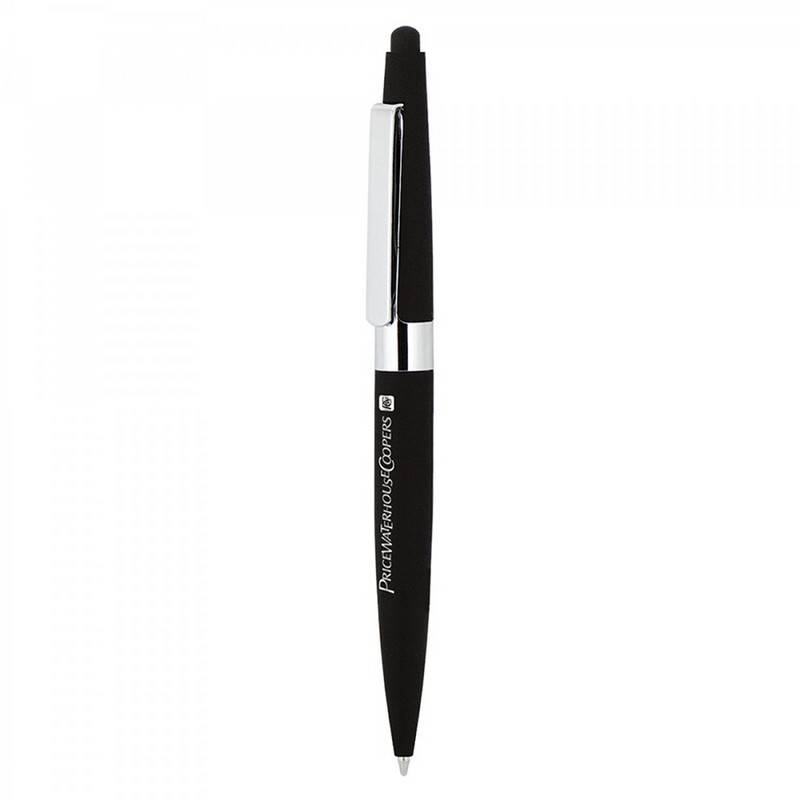 BND77S PERI STYLUS, TWIST METAL BALL PEN