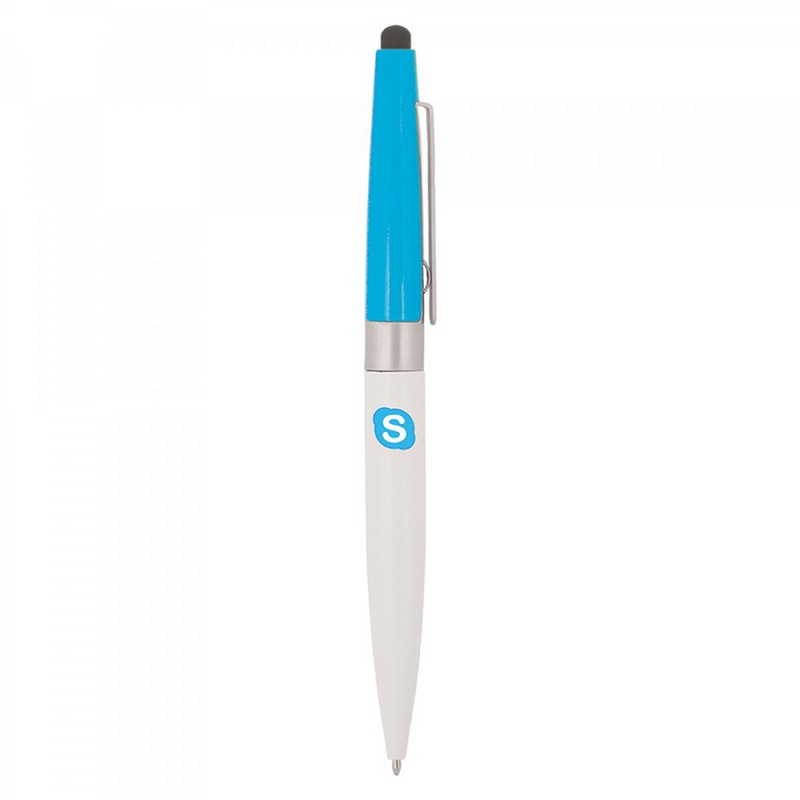 BND77S PERI STYLUS, TWIST METAL BALL PEN