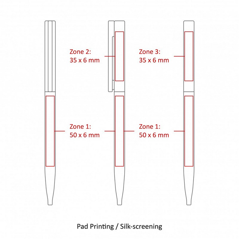 BND78 SARI, THIN TWIST METAL BALL PEN