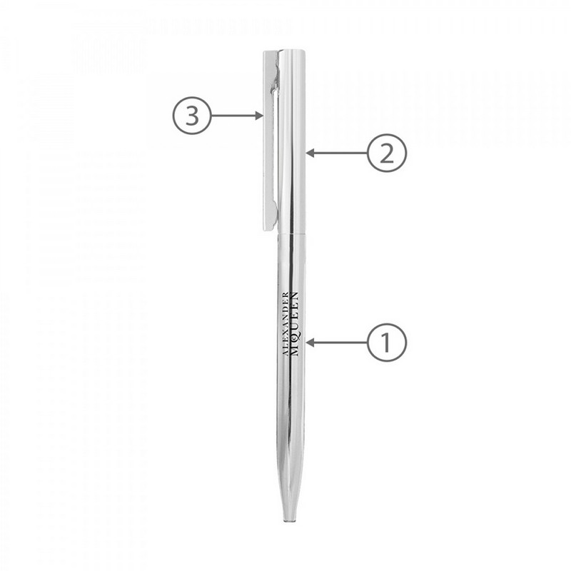 BND78 SARI, THIN TWIST METAL BALL PEN