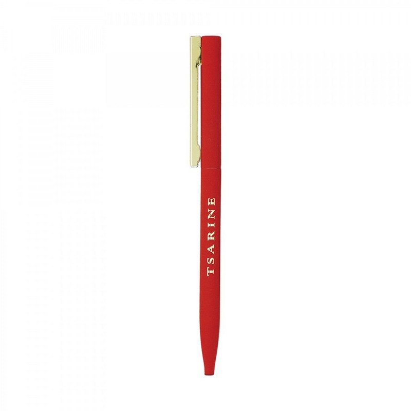 BND78 SARI, THIN TWIST METAL BALL PEN