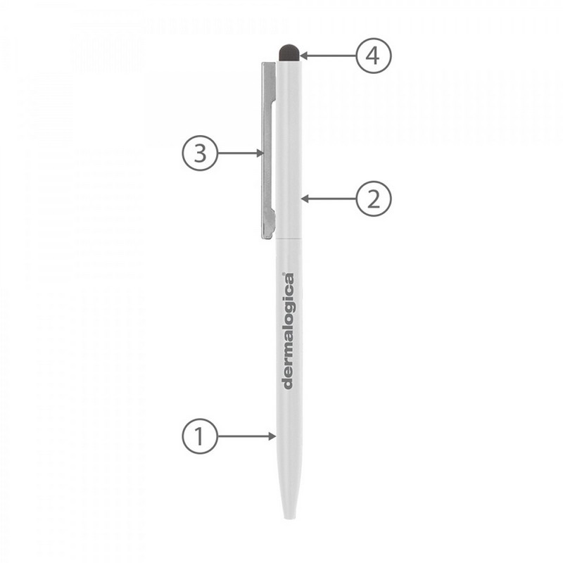 BND78S SARI STYLUS, THIN TWIST METAL BALL PEN