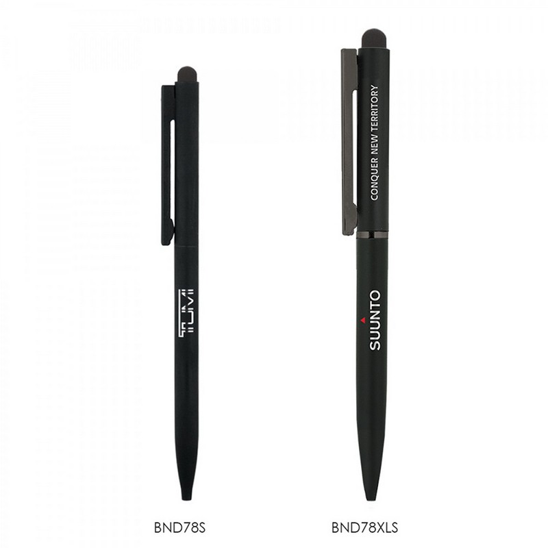 BND78S SARI STYLUS, THIN TWIST METAL BALL PEN