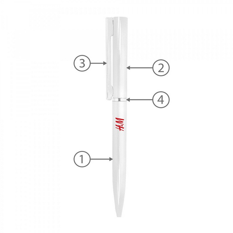 BND78XL, TWIST METAL BALL PEN