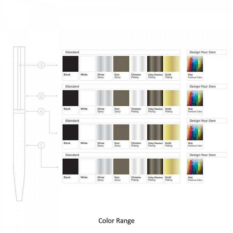 BND78XL, TWIST METAL BALL PEN