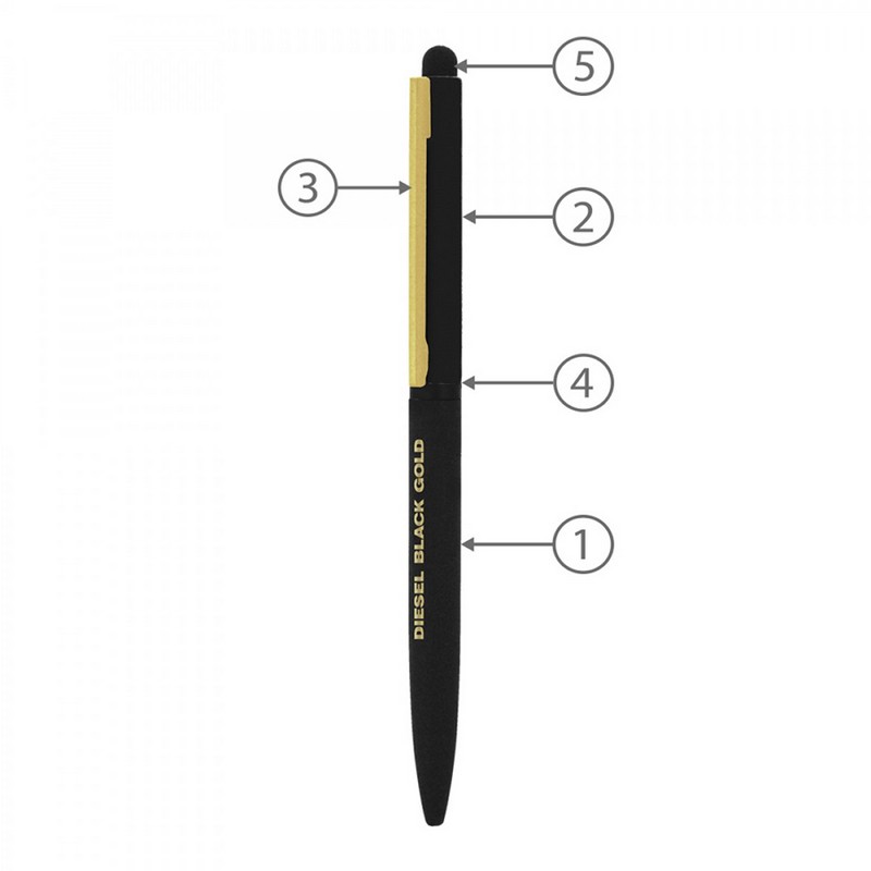 BND78XLS SARI STYLUS TWIST METAL BALL PEN