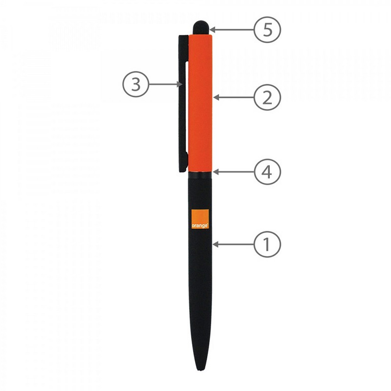 BND78XLS SARI STYLUS TWIST METAL BALL PEN