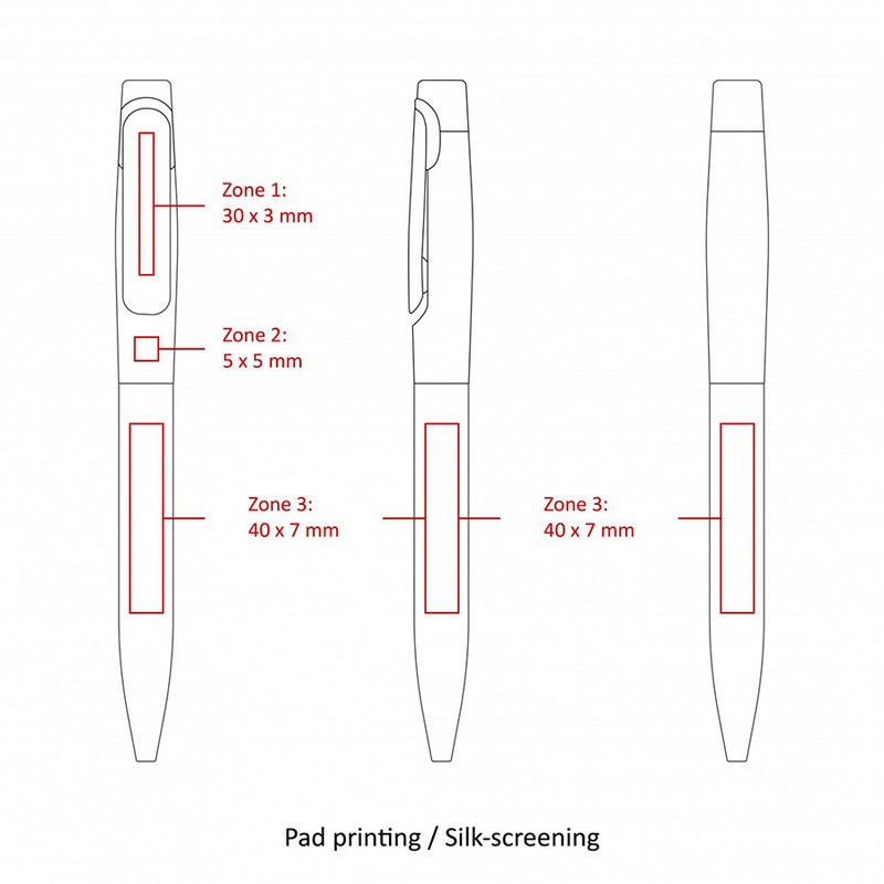 BND80 BLOA, TWIST METAL BALL PEN
