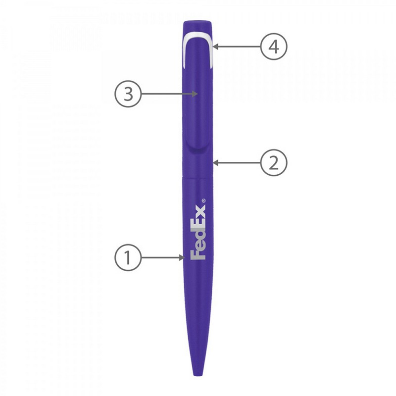 BND80 BLOA, TWIST METAL BALL PEN