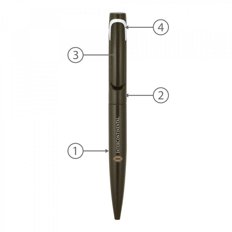 BND80 BLOA, TWIST METAL BALL PEN
