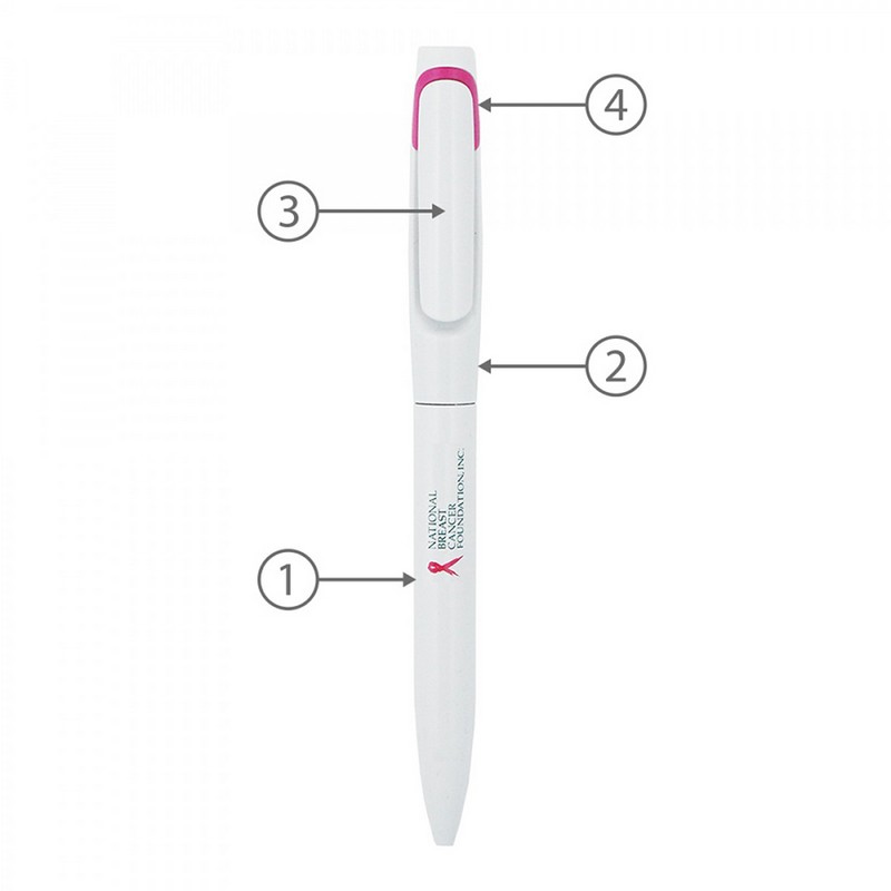 BND80 BLOA, TWIST METAL BALL PEN
