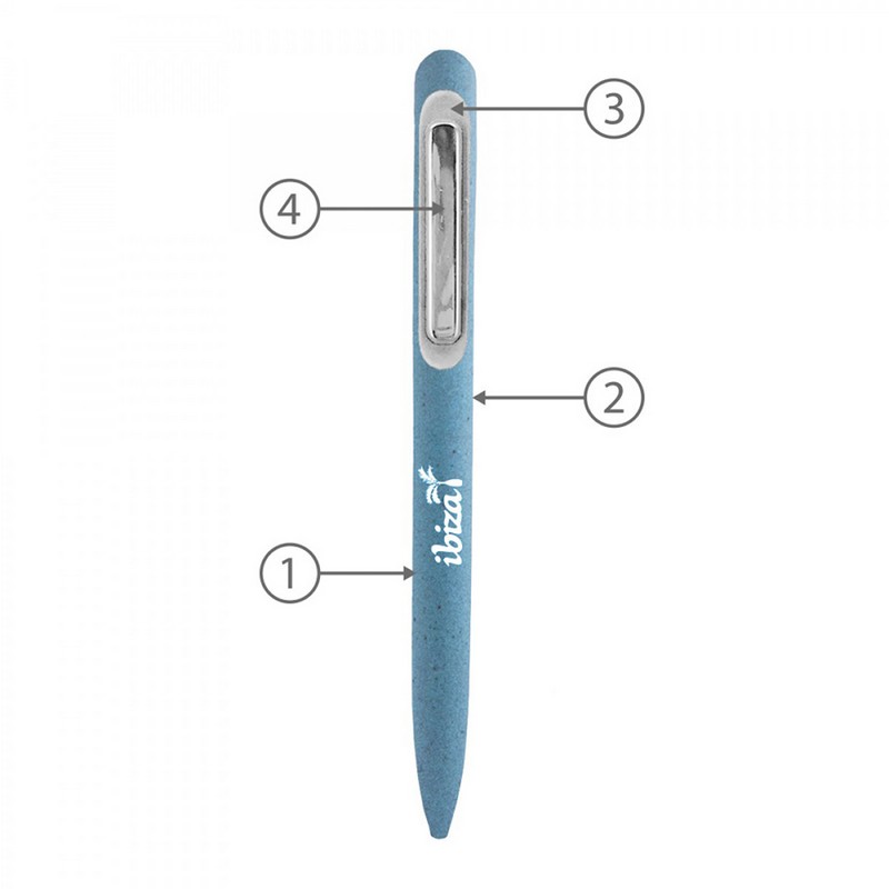BND81 SOO, TWIST METAL BALL PEN