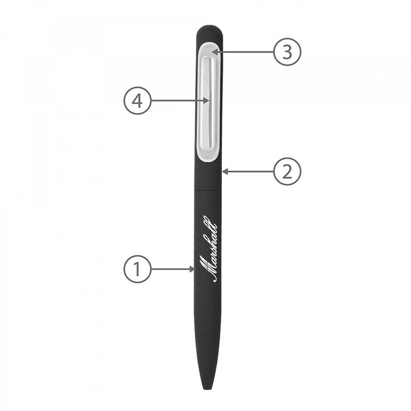 BND81 SOO, TWIST METAL BALL PEN