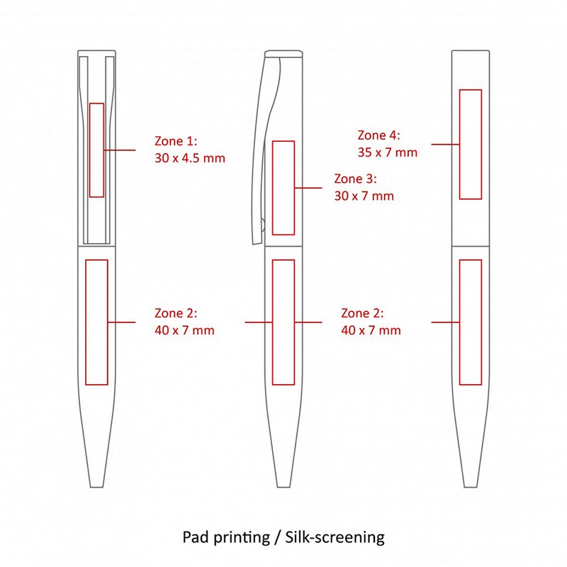 BND82 DIAL, TWIST METAL BALL PEN