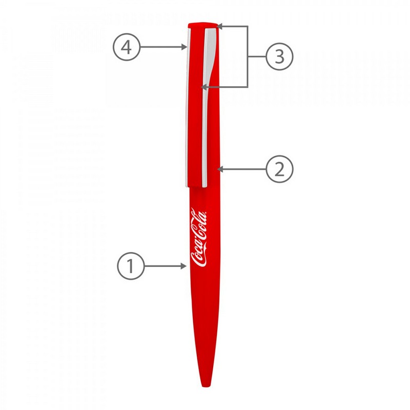 BND82 DIAL, TWIST METAL BALL PEN