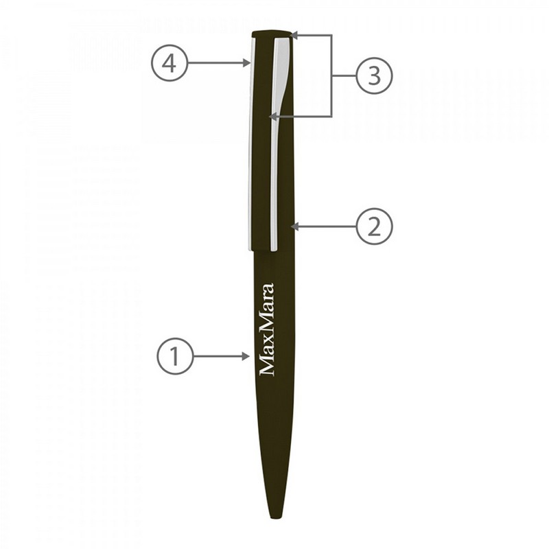 BND82 DIAL, TWIST METAL BALL PEN