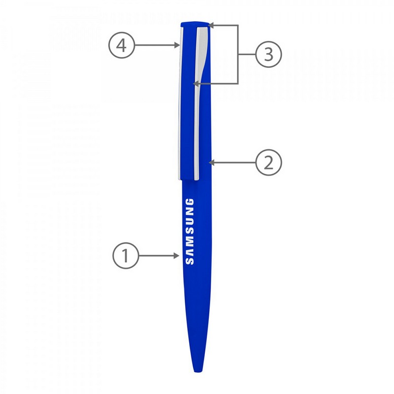 BND82 DIAL, TWIST METAL BALL PEN